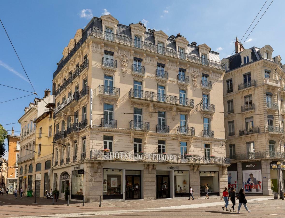 Hotel De L'Europe Grenoble Hyper-Centre Bagian luar foto